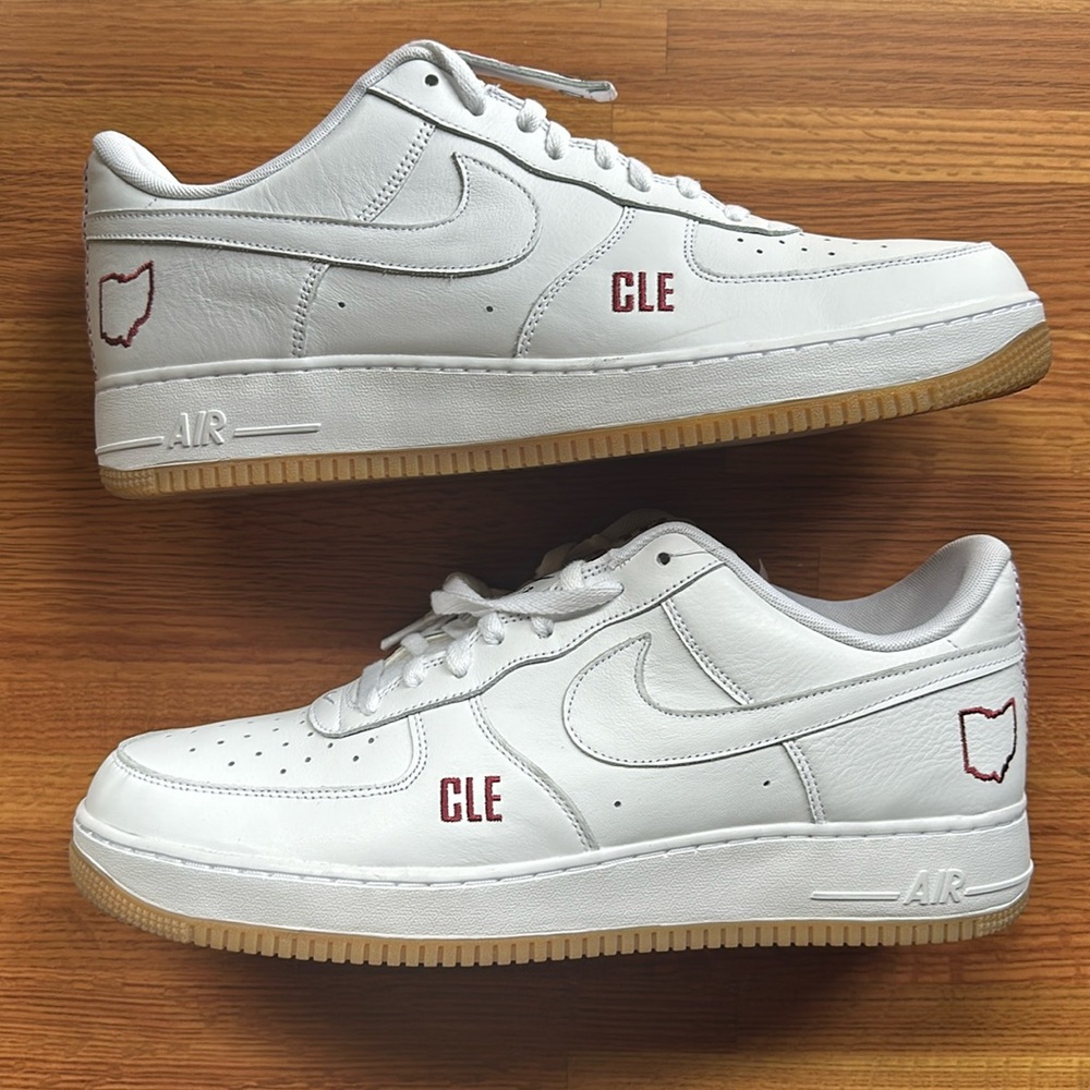 Air Force 1 Nike by you Cleveland Cavs